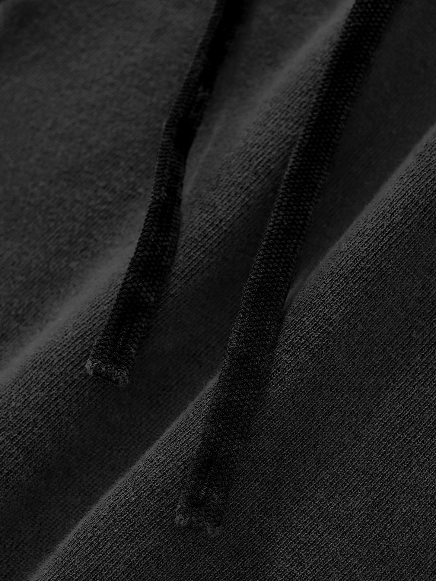 Snow Washed Raw Edge Drawstring Shorts