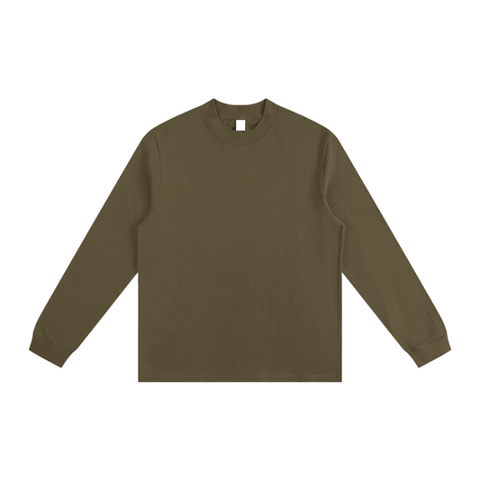 Essential Non-Shrink Mock Neck Sweatshirt