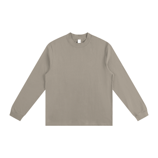 Essential Non-Shrink Mock Neck Sweatshirt