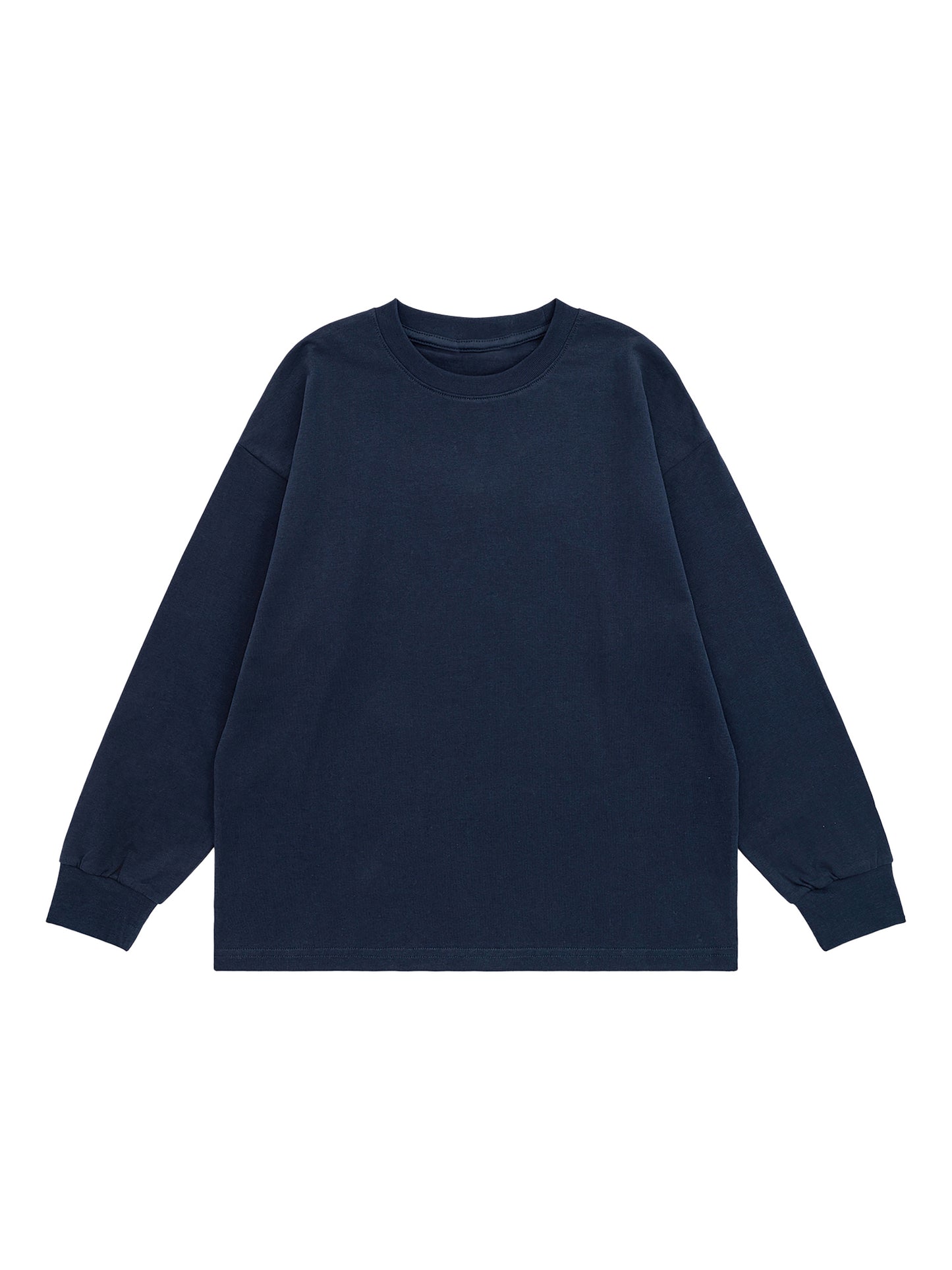 Kids' Quick-Dry Cotton Long-Sleeve Tee