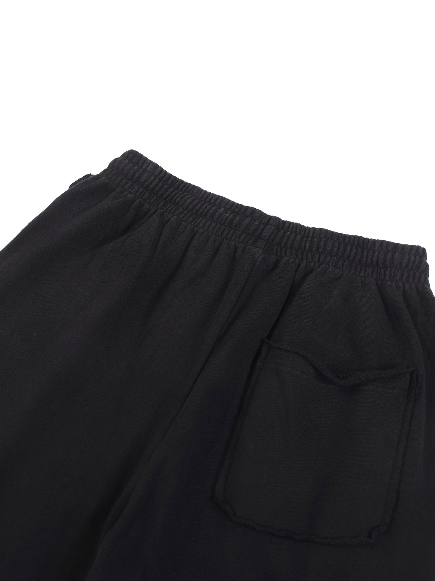 Snow Washed Raw Edge Sweatpants